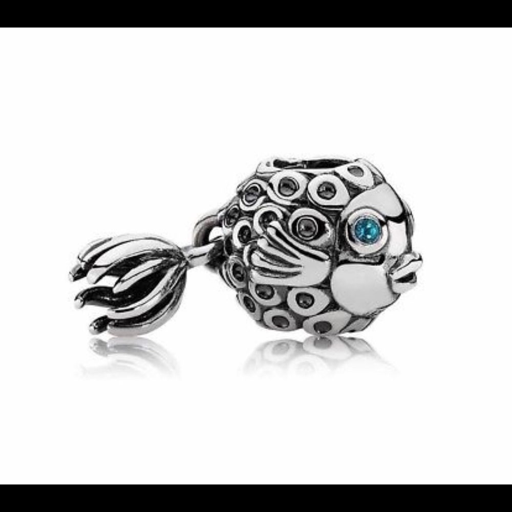 Authentic Pandora Splish-Splash Fish Dangle Charm